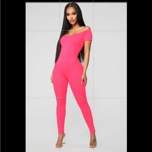NWT fashion nova romper jumpsuit- L